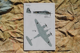 MENG LS-001 MESSERSCHMITT Me-410B-2/U4 Luftwaffe Heavy Fighter